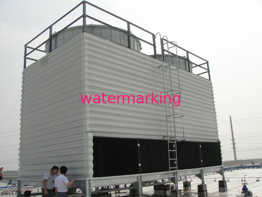 Βιομηχανικός πύργος υδρόψυξης με τη δομή FRP, χαμηλού θορύβου