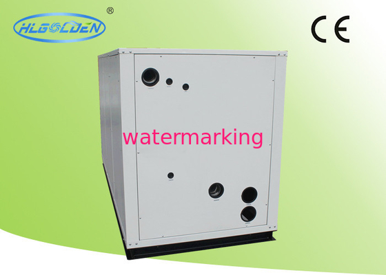 Εσωτερικό βιομηχανικό κιβώτιο ψυγείων νερού με τη δεξαμενή νερού ανοξείδωτου