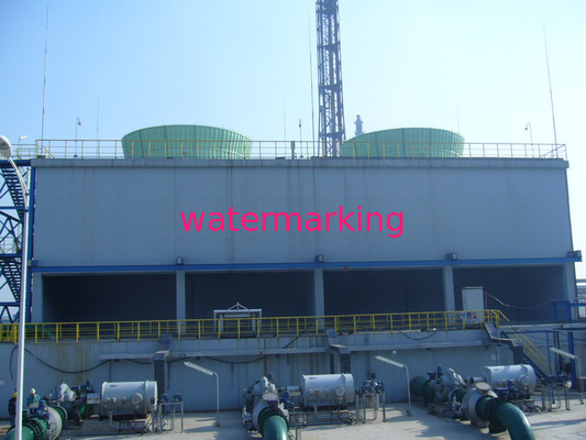 Χαμηλού θορύβου βιομηχανικός δροσίζοντας πύργος με τη συγκεκριμένη δομή CNTC