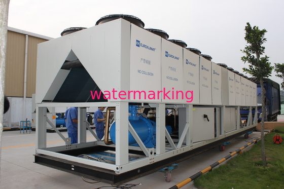1239kw δροσισμένη αέρας μονάδα αντλιών θερμότητας βιδών πιό ψυχρή κατοικημένη για το σύστημα HVAC